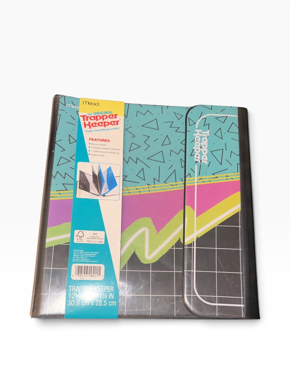 Trapper Keeper Vintage Graphic Binder